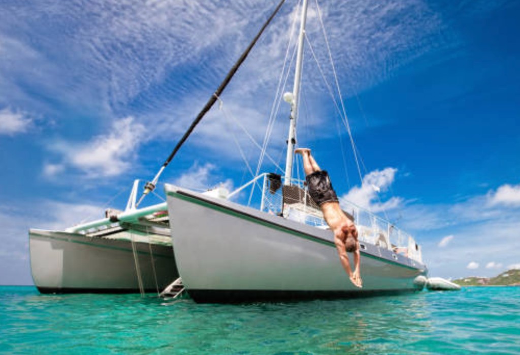 Catamaran sailing excursion in St Maarten